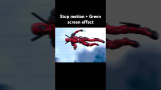 Deadpool stop motion green screen [upl. by Erena]