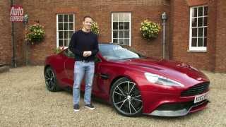 Aston Martin Vanquish review  Auto Express [upl. by Ammadis]