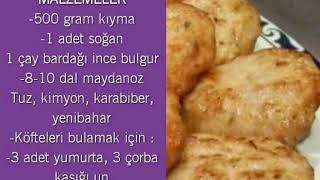 AFYON CULLAMA KOFTE TARIFI [upl. by Skrap]