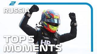 Phenomenal Piastri Swimming In Sochi And The Best F2 Moments  2021 Russian Grand Prix [upl. by Jamieson]