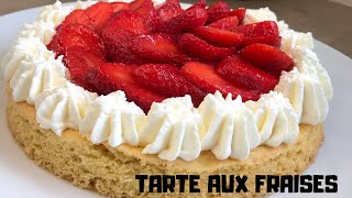 TARTES AUX FRAISES  SABLÉS BRETON  CRÈME CHANTILLY MASCARPONE [upl. by Teerell]