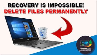 How to Delete Files Permanently No Recovery Possible 💯✔ [upl. by Hcardahs]