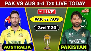 Pakistan vs Australia 3rd T20 Match 2024  Pak vs Aus 3rd T20 Watch Score Commentary [upl. by Glarum798]