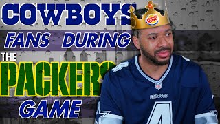 Cowboys Fans During the Packers Game [upl. by Bickart414]