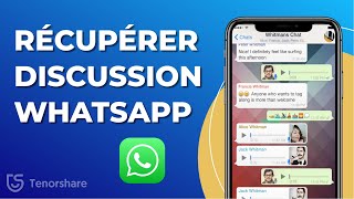 Comment récupérer discussion WhatsApp sur iPhone 2022 [upl. by Ayat]