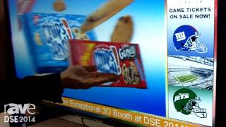 DSE 2014 Exceotional 3D Shows Its 3D Autostereoscopic Displays [upl. by Willyt]