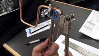 Copper tube bending bend 2 [upl. by Tedie]