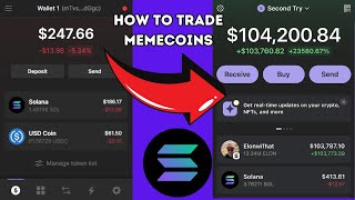 How to Trade Meme Coins for Beginners [upl. by Limoli162]