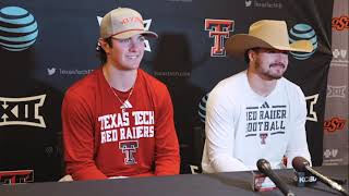 Texas Tech Football vs Oklahoma State Morton Rodriguez Post Game Press Conference  Nov 23 2024 [upl. by Idden524]