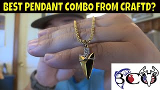 craftd london arrow pendant amp chain review  BETTER THAN THE COMPASS  bco review [upl. by Vince]