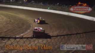 Darrell Kime  AMCA  hitting the wall at Gunnedah Speedway  14th February  Rockdog Racing Videos [upl. by Gapin231]