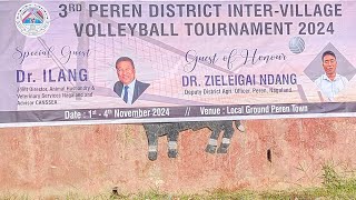 PDVA 3rd intervillage tournament quarter final match Lekie vs Tesen knock out [upl. by Borlase]