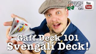 Svengali Deck  Gaff Deck 101  Advice for Magicians [upl. by Eittocs392]