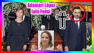 Luis Fonsi va al funeral de Adamari López y anuncia este t3rr1bl3 secreto [upl. by Ahselef]