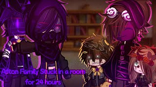 Afton Family Stuck in a Room For 24 HoursMy AUReadDecsFullFnafGachaClubGcmmAkiR Moon [upl. by Elleniad539]