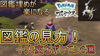 【アルセウスが欲しい！】図鑑埋めテクニックと捕まえにくいポケモン紹介【レジェンズアルセウス】 [upl. by Pittel]