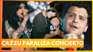 CAZZU PARALIZÓ CONCIERTO ESTE 9 DE DICIEMBRE con DENUNCIA CONTRA CHRISTIAN NODAL por SU HIJA [upl. by Namref]