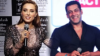 Iulia Vantur MISSED Salman Khan At Her FIRST RAMP WALK At Lakme Fashion Week 2017 [upl. by Uliram884]