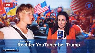 Warum ARD nicht zu Trump durfte amp ich schon 🇺🇸 [upl. by Lever]