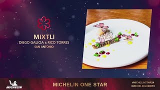 Michelin star awarded to San Antonio restaurant Mixtli [upl. by Eads]