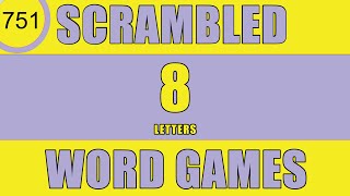 Scrambled Word Games  Can you guess all scrambled words Jumbled Words Guess the Word Games [upl. by Cass]