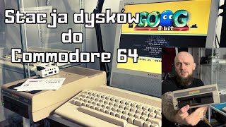 C64  stacja dysków 1541  uruchomienie  pierwsza dyskietka [upl. by Dibru862]