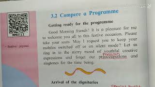 32 Compere a Programme  class 7  7th English  English subject [upl. by Eixela349]