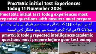 Today Pma155lc initial test Experiences  pma155 most repeated today questions with answers vvimp [upl. by Asilrahc]