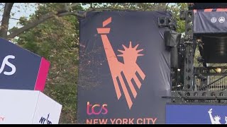 Runners gear up for TCS New York City Marathon Theres energy for 26 miles [upl. by Ibrab]