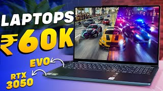 Top 5 Best Laptops Under 60000 in 2023🔥Gaming Students Coding🔥Best Laptop Under 60000🔥13th Gen [upl. by Kip]