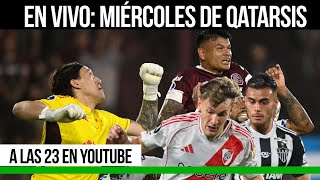 EN VIVO 🔴  QATARSIS FUTBOLERA  MIÉRCOLES 30 DE OCTUBRE  ANALIZAMOS LA ELIMINACIÓN DE RIVER [upl. by Anauqat59]