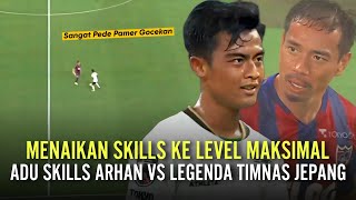 PRATAMA ARHAN VS YUTO NAGATOMO Duel Arhan Lawan Ex Pemain InterMilan Fullback Terbaik Pada Masanya [upl. by Adniroc]