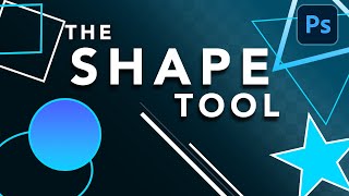 How To Draw Shapes In Photoshop The Shape Tool Explained [upl. by Nnalatsyrc371]