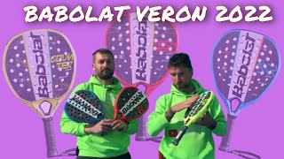 RECENSIONE DI TUTTA LA LINEA VERON DELLA BABOLAT COUNTER AIR E VIPER [upl. by Campagna]