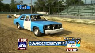 Kickint It With Kenny Cuyahoga County Fair Demolition Derby [upl. by Attelrac668]