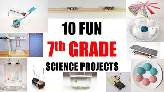 10 Fun 7th Grade Science Projects [upl. by Rednael]