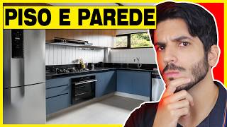 PISO E PAREDE DE COZINHA E BANHEIRO  COMO COMBINAR [upl. by Oeak]