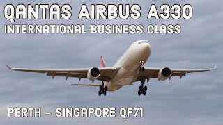 What’s Qantas A330 Business Class like QF72 to Singapore [upl. by Zielsdorf523]