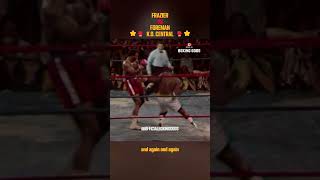 Knockout Central  Foreman Destroys Frazier to Become Champion [upl. by Yentihw]