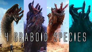 The 4 Different Graboid Species from Tremors [upl. by Attenaj]