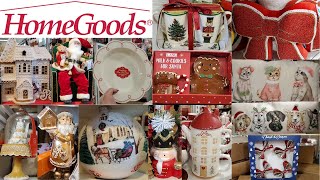 HomeGoods  Christmas 2024 Lovely Finds In Decor Dishware amp Housewares [upl. by Ttcos]