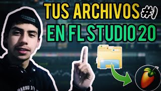 1 Como AGREGAR tus carpetas a FL STUDIO 20  APRENDE FL STUDIO 20 [upl. by Lerual]