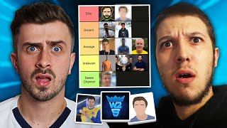 BRUTALLY RANKING FOOTBALL YOUTUBERS FT W2S Chris MD amp More [upl. by Indyc]