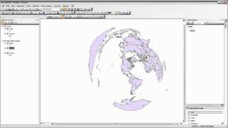 30 Mapping a Great Circle Route in ArcMap [upl. by Rothwell]