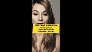 Trastorno de identidad disociativo tener múltiples personalidades [upl. by Chance347]