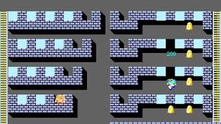 ロードランナー ReAct 17面 Lode Runner ReAct custom level [upl. by Nagiam292]