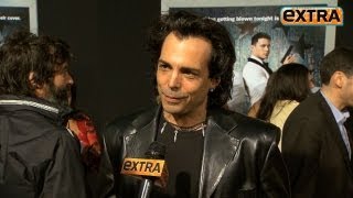 quotExtraquot Talks with Richard Grieco at the 21 Jump Street Premiere [upl. by Oikim303]