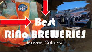 Denver Brewery Trip RiNo [upl. by Tanberg337]