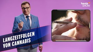 CannabisLegalisierung Wird Kiffen zu Unrecht verteufelt  Der Klugscheißer – heuteshow [upl. by Aiseneg]