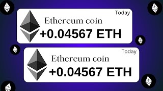 Claim Free Ethereum Every 2 Mins • Free ETH Mining Site Without Investment 2024 [upl. by Egidio]